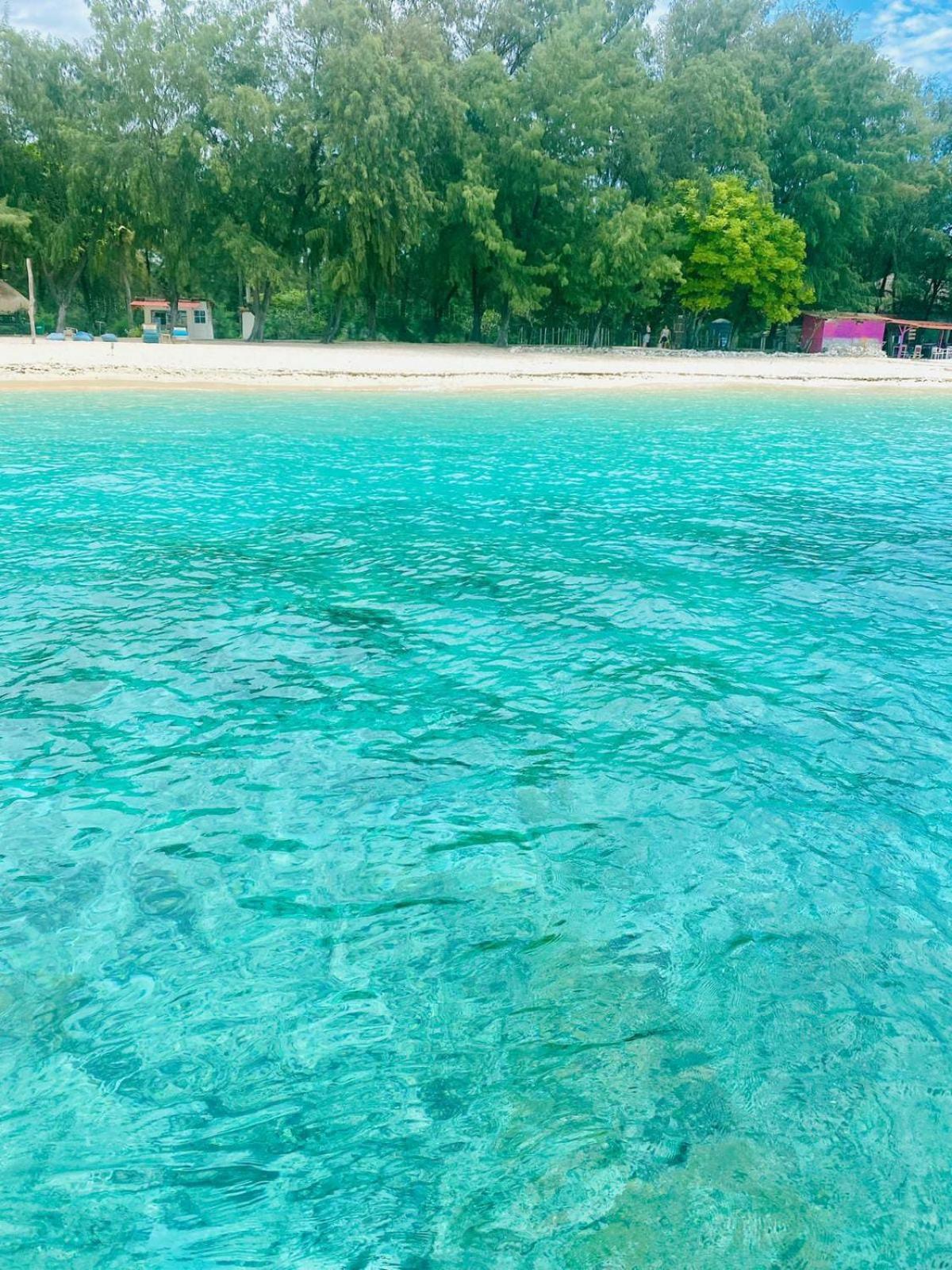 Ferienwohnung New Corals Gili Trawangan Exterior foto