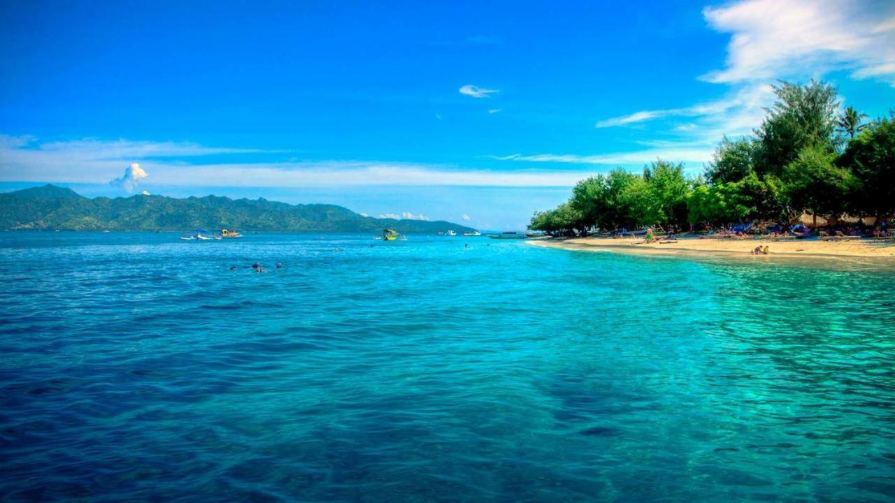 Ferienwohnung New Corals Gili Trawangan Exterior foto
