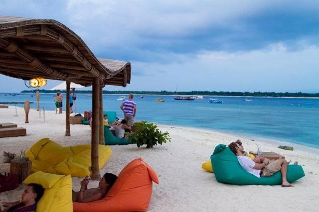 Ferienwohnung New Corals Gili Trawangan Exterior foto